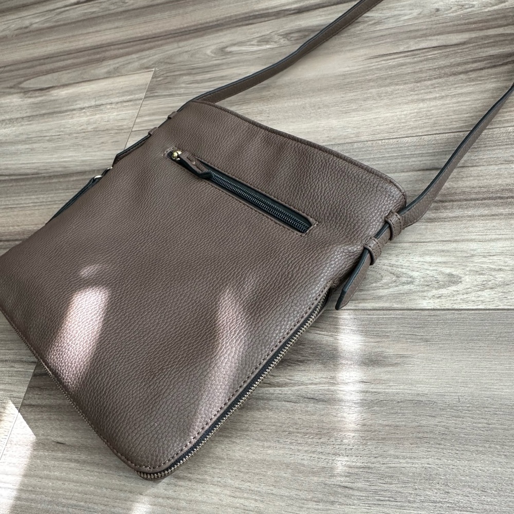 Denver Hayes Brown Crossbody Bag